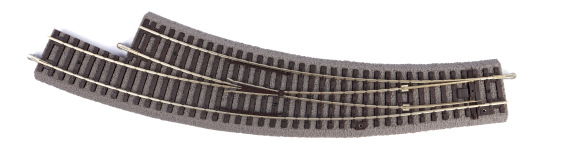 PIKO 55428 - H0 - Bogenweiche mit Bettung rechts BWL-R3